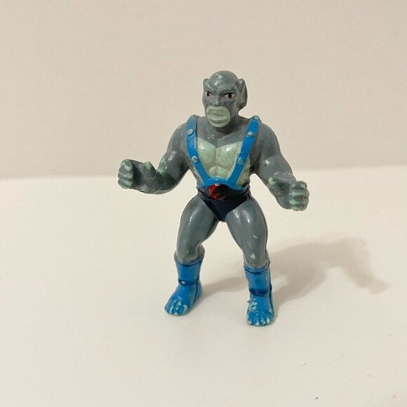 Vintage 1986 Thundercats Panthro 2.5 Inch Mini Figure Action Figure Telepix Flaw - Picture 16 of 16